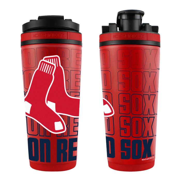 Boston Red Sox 26oz 4D Stainless Steel Ice Shaker - RED