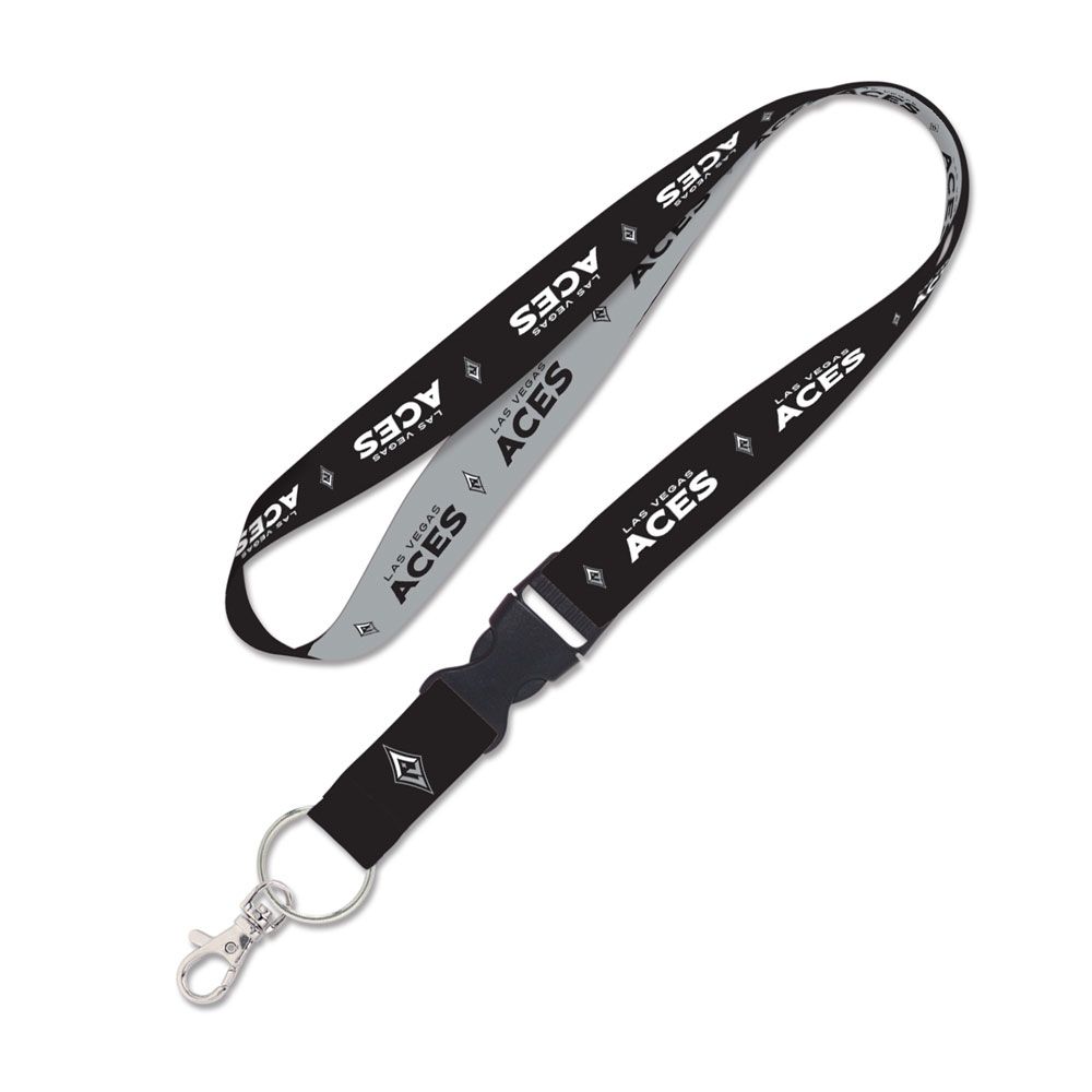 Las Vegas Aces 1" Lanyard with Detachable Buckle