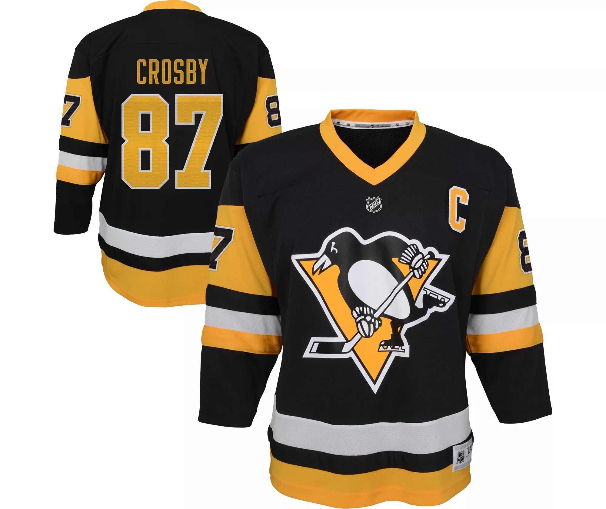 Pittsburgh Penguins Sidney Crosby #87 Youth Premier Home Jersey