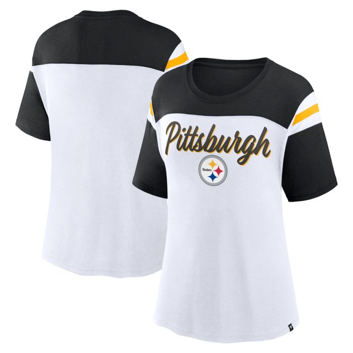 Pittsburgh Steelers Women's Cheer Chant Short Sleeve T-Shirt