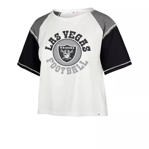 Las Vegas Raiders SANDSTONE CENTER Stage Crop T-Shirt