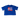 Buffalo Bills Women's NE Primary Logo Foil Blue Crew SS Crop Tee