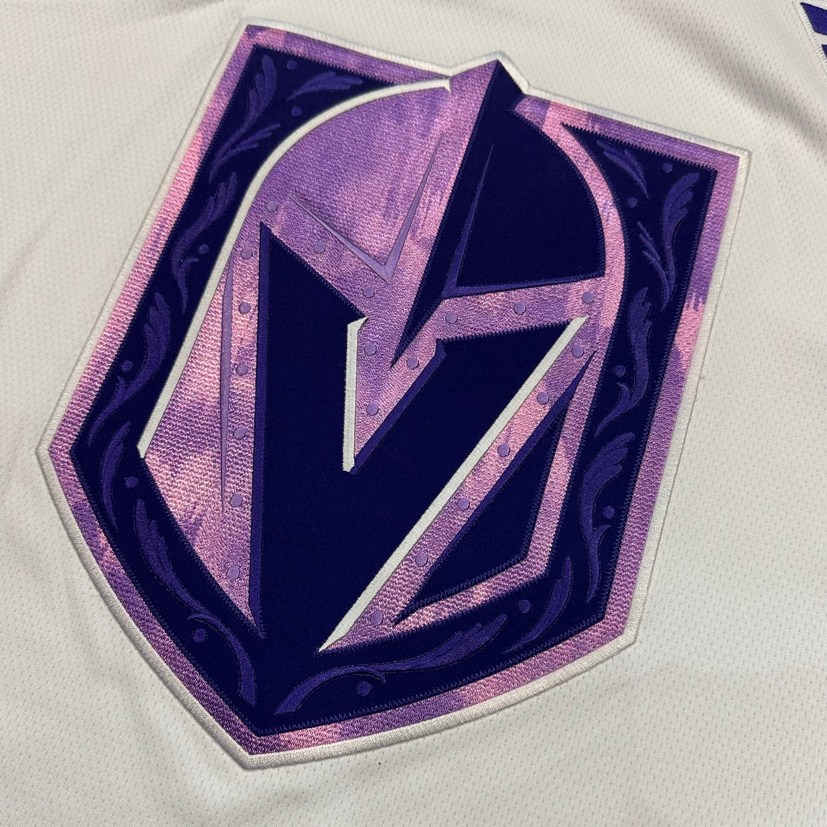 Vegas Golden Knights Hockey Fights Cancer Jersey - Primegreen Men's Adidas NHL