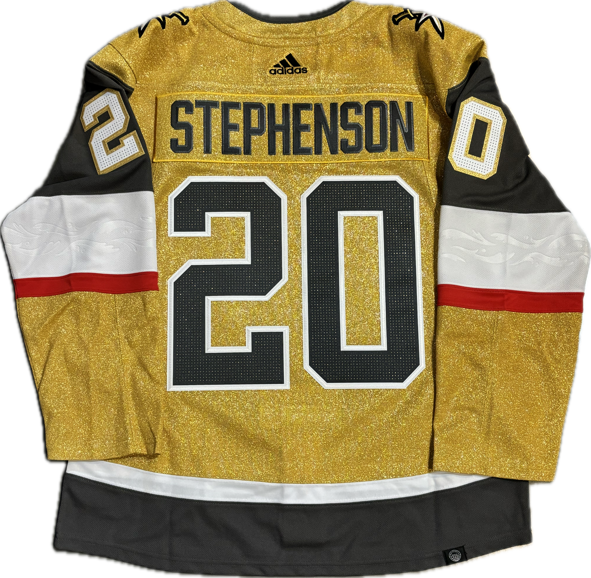 Vegas Golden Knights Chandler Stephenson #20 Adidas Primegreen Home Jersey - Gold (FINAL SALE)