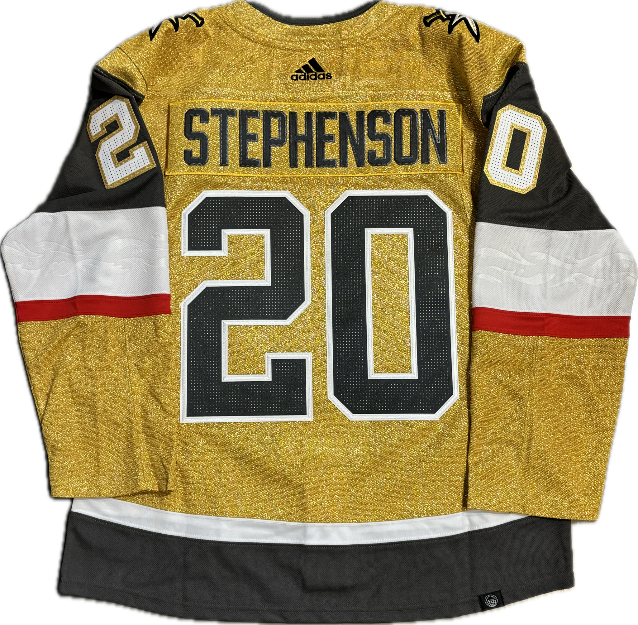 Vegas Golden Knights Chandler Stephenson #20 Adidas Authentic Home Jersey - Gold ***