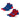 Buffalo Bills Front and Center Socks - 2 Pack