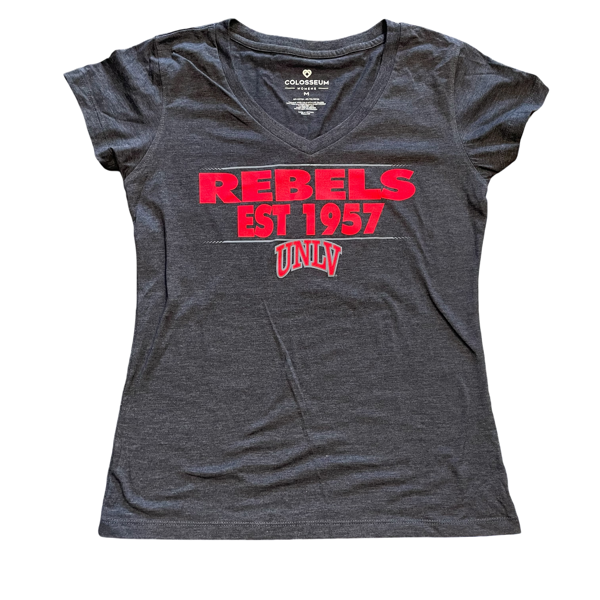 University of Nevada Las Vegas UNLV Womens Playbook V-neck t
