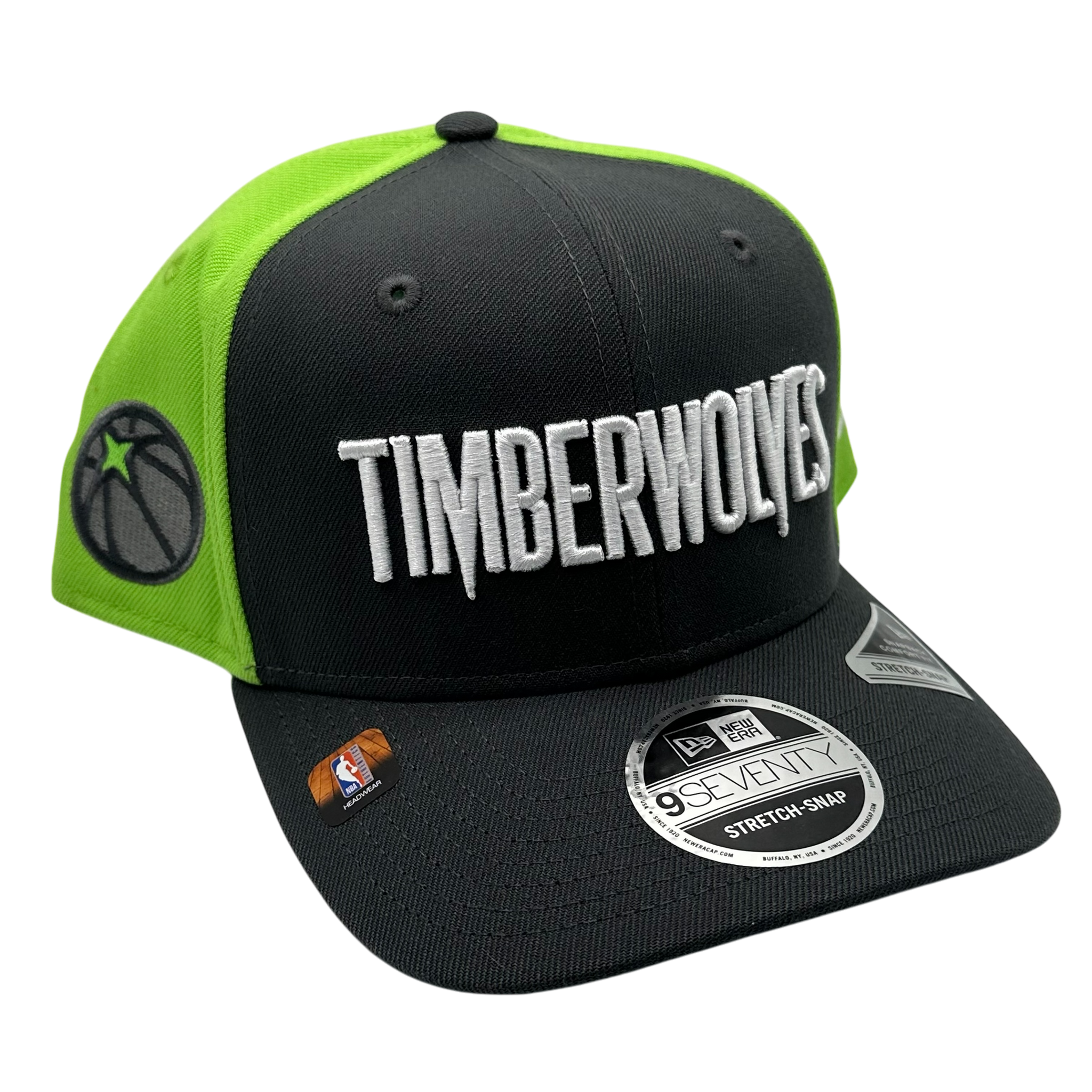 Minnesota Timberwolves NBA 2024 Statement New Era 9SEVENTY Stretch-Snap Hat