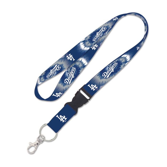 Los Angeles Dodgers TYE DYE Lanyard w/detachable buckle 1"