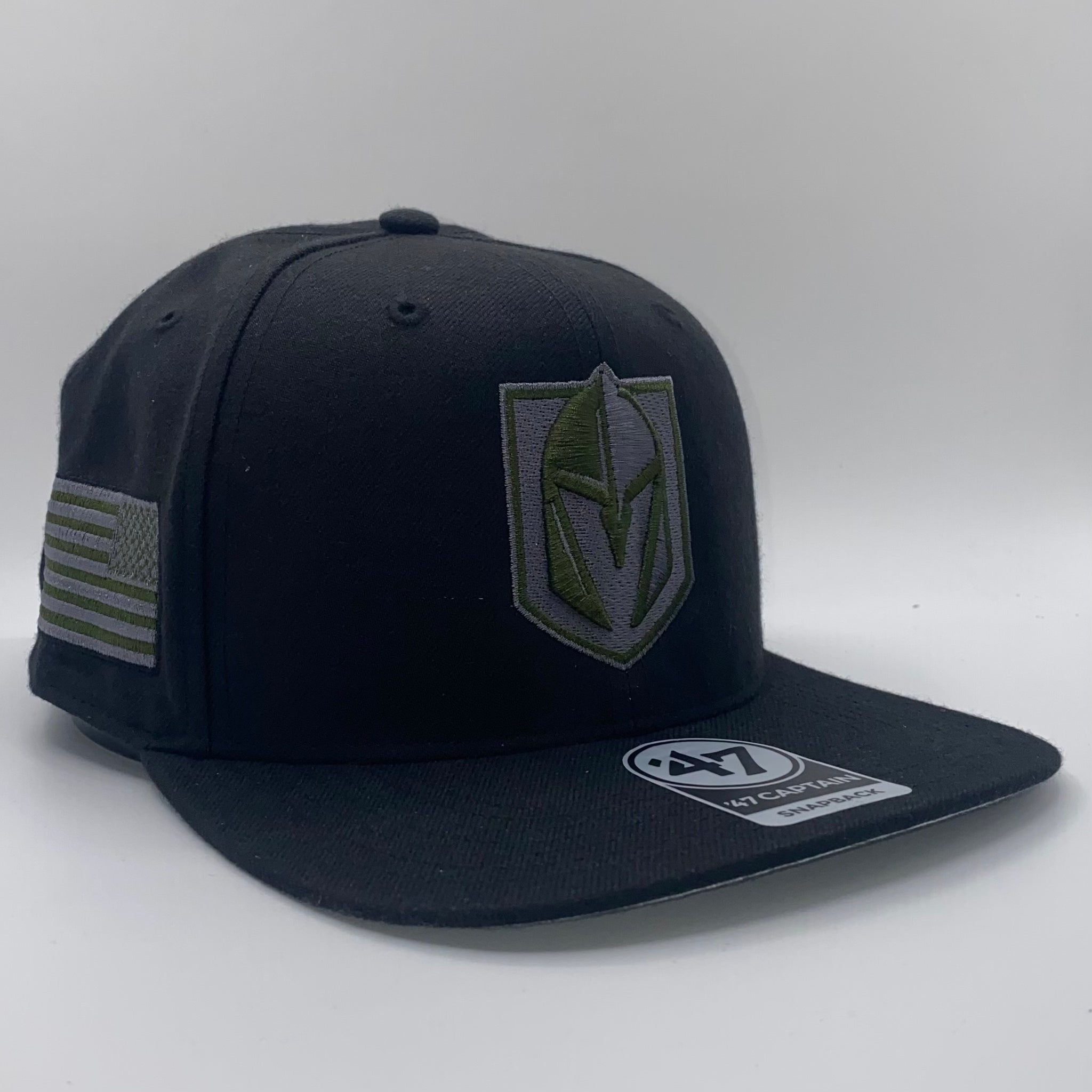 Vegas Golden Knights 47 Brand Military Appreciation Snapback Hat