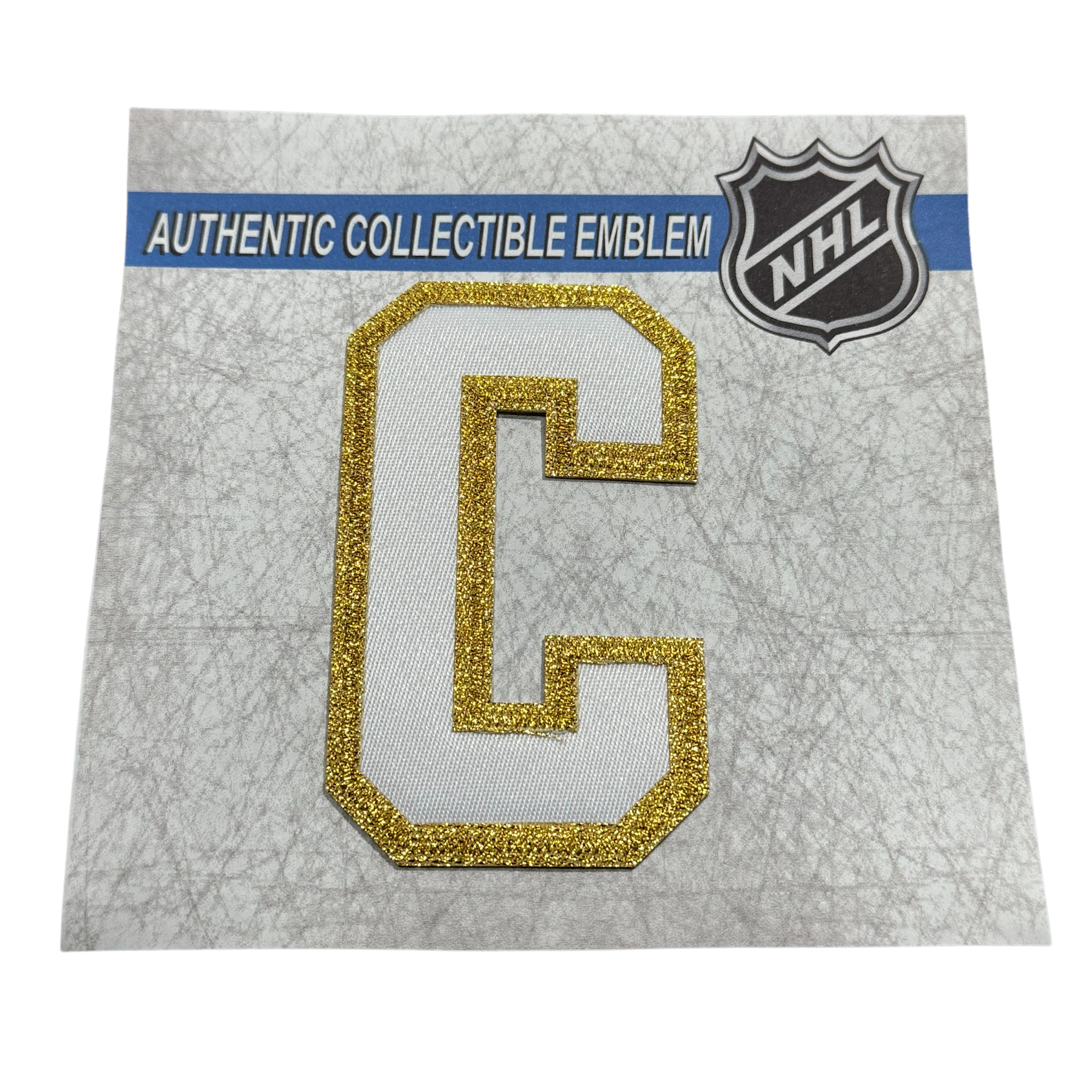 Official Vegas Golden Knights CAPTAIN PATCH - GRAY Jersey ***
