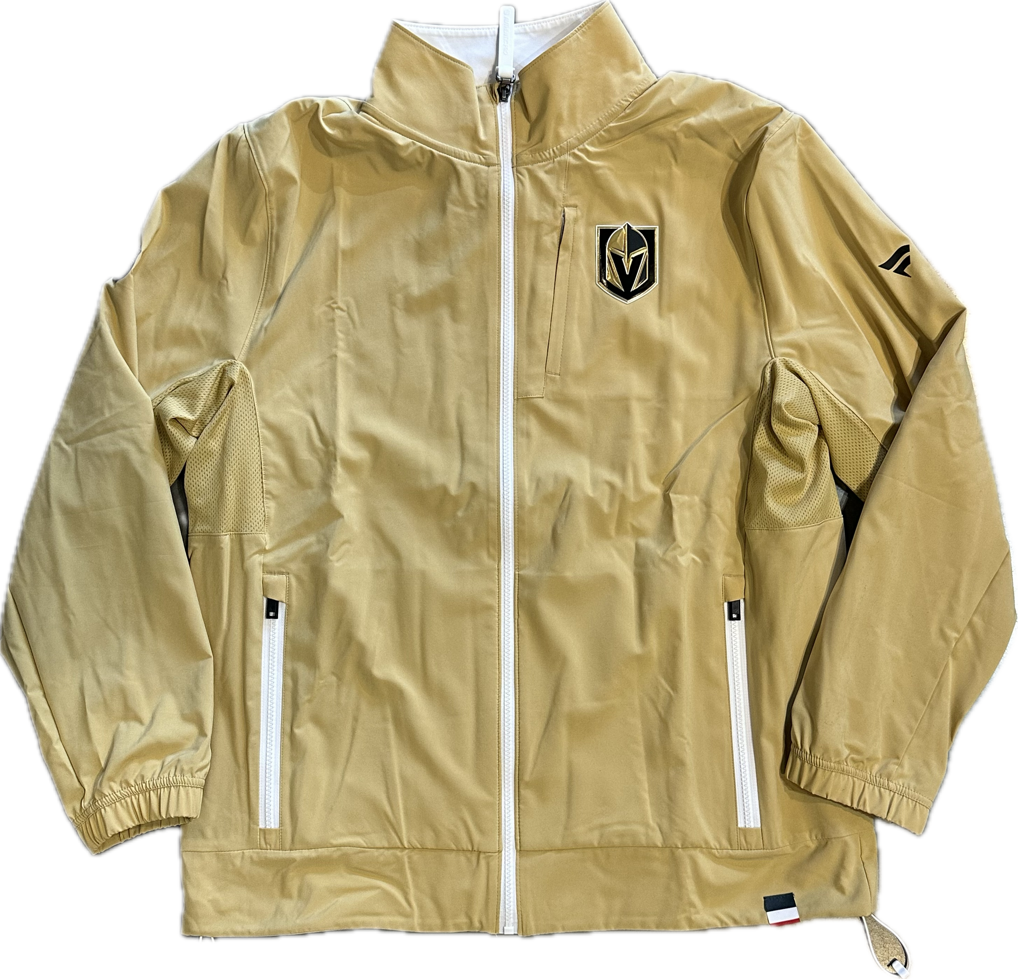 Vegas Golden Knights Authentic Pro Gold AP Coaches Jacket