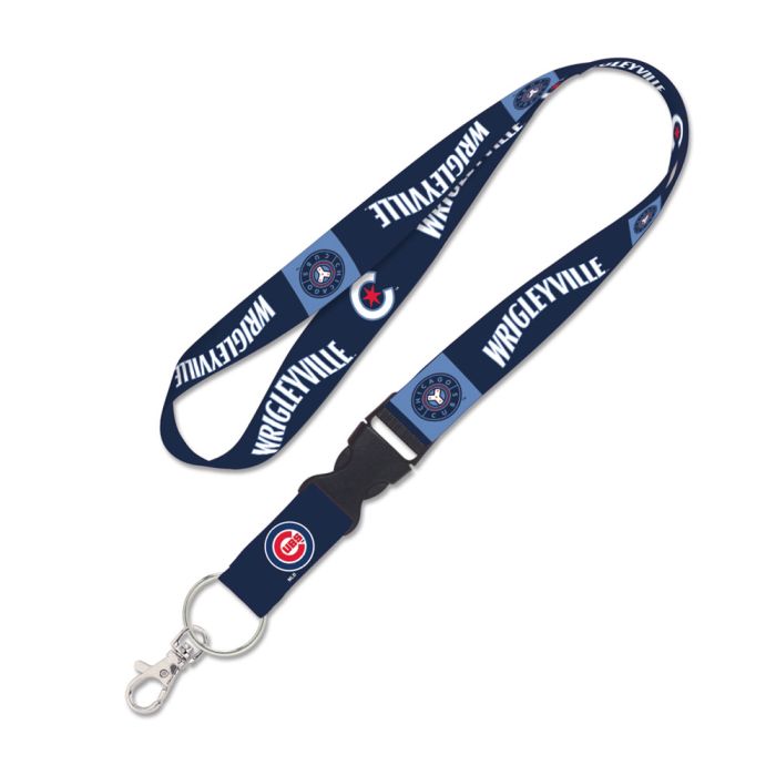 Chicago Cubs / City Connect City Connect Lanyard w/detachable buckle 1"