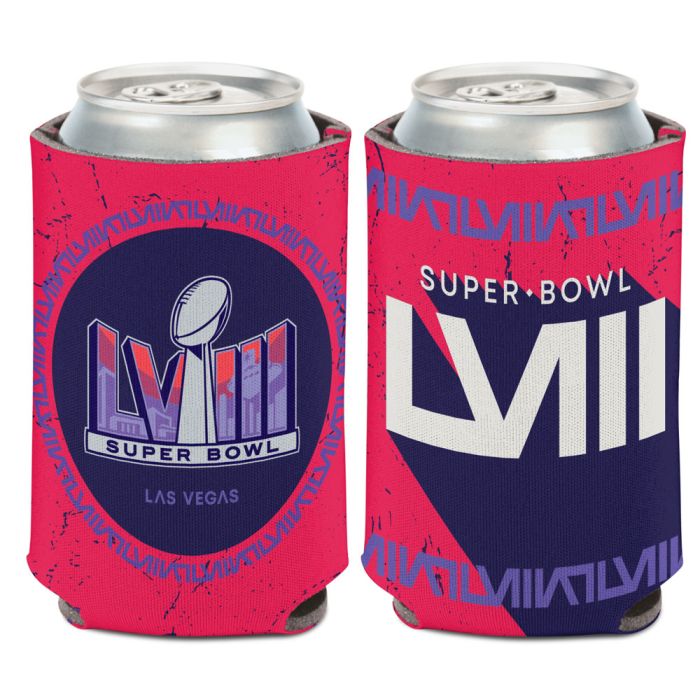 Super Bowl LVIII Circle Logo 12 Oz. Can Cooler