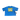 Los Angeles Chargers Women's NE Primary Logo Foil Blue Crew SS Crop Tee