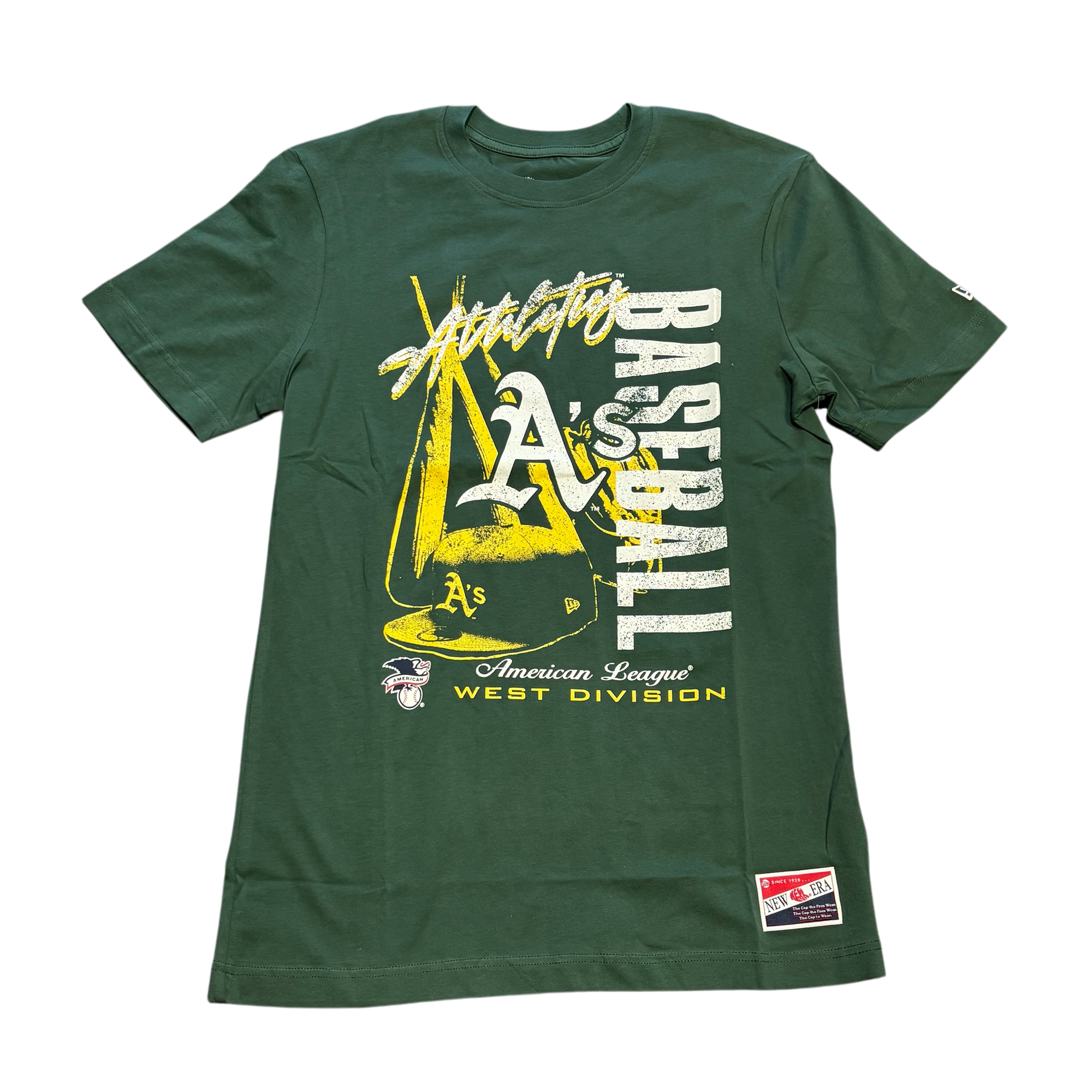 Athletics 1917 Distressed Logo T-Shirt - Green
