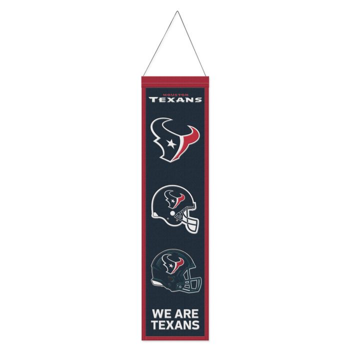 Houston Texans Evolution 8" x 32" Wool Banner
