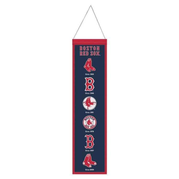Boston Red Sox Evolution 8" x 32" Wool Banner