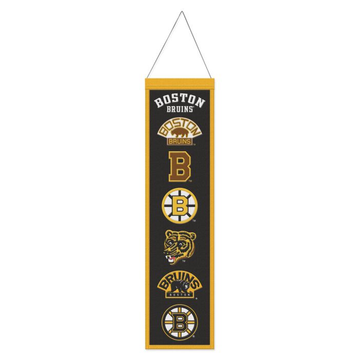 Boston Bruins Evolution Wool 8x32 Banner