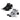 Las Vegas Raiders Front and Center Socks - 2 Pack