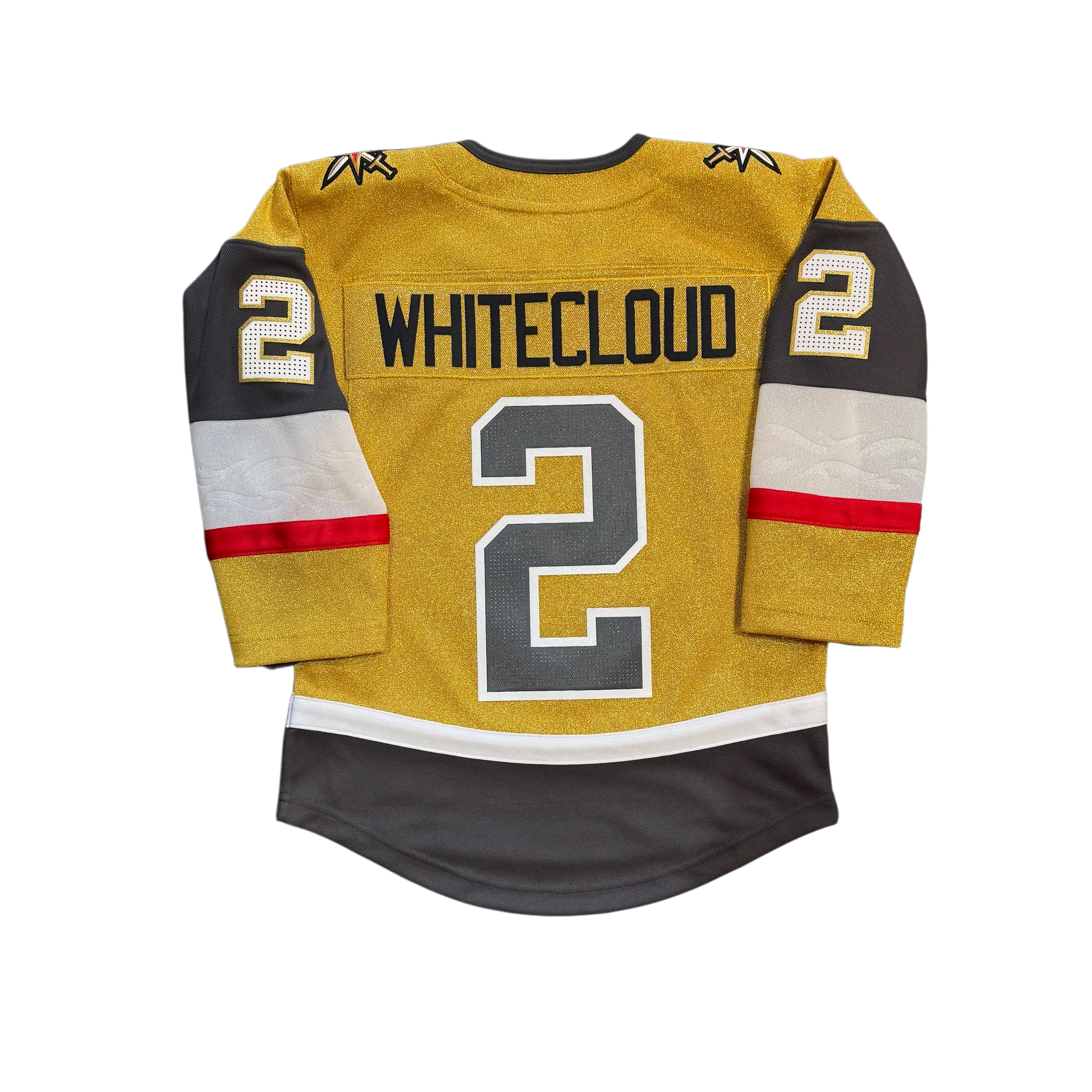 Vegas Golden Knights Zach Whitecloud Youth Home Jersey - Gold