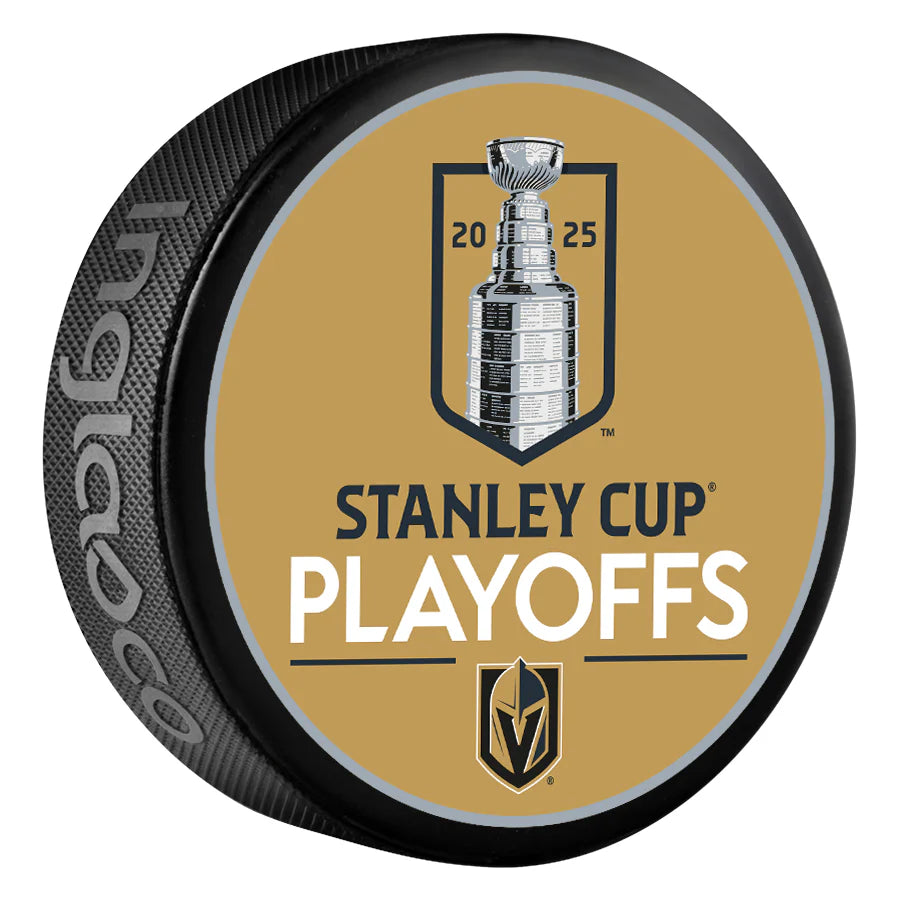 Vegas Golden Knights 2025 NHL Playoffs Lock-Up Collectible Puck ***