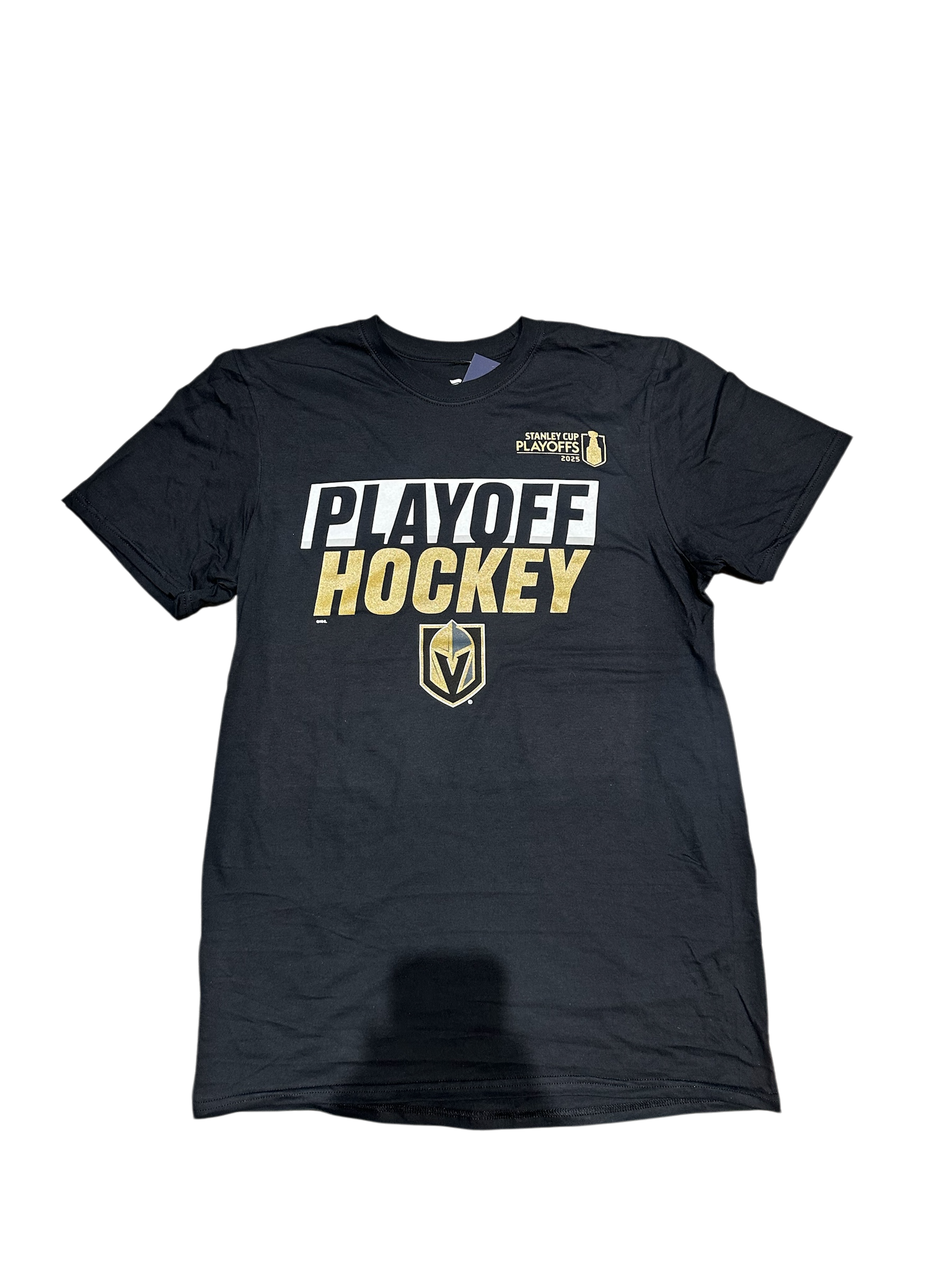 Vegas Golden Knights Men's 2025 Stanley Cup Playoffs T-Shirt - Black ***