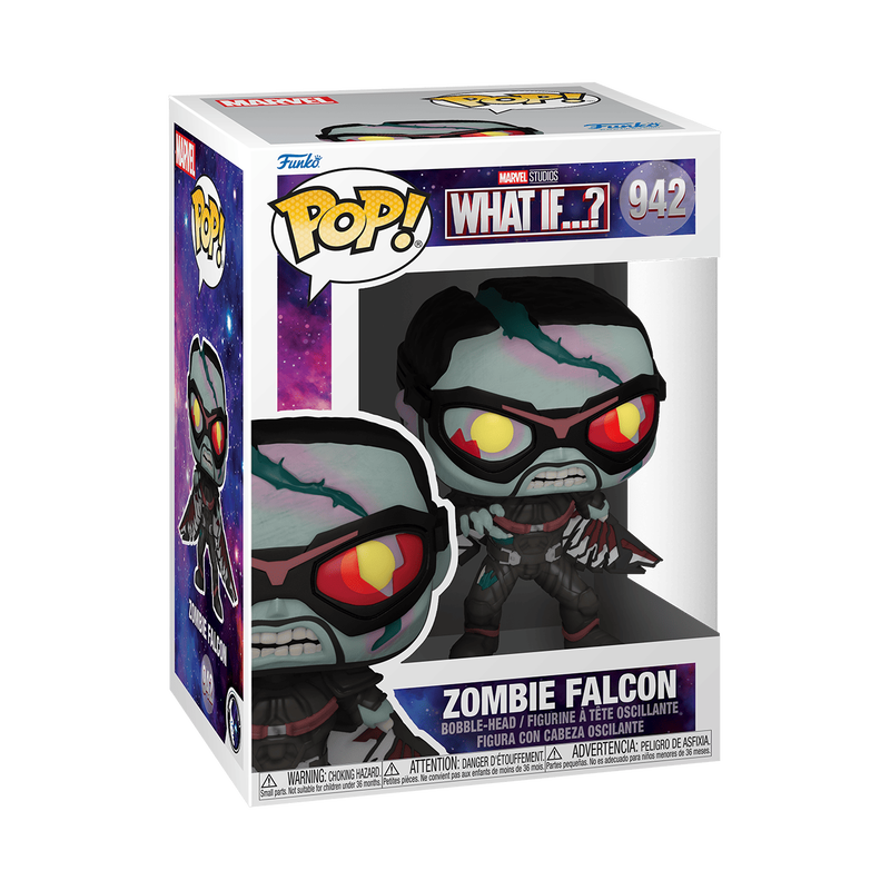Funko POP! Marvel: What If...? - Zombie Falcon #942
