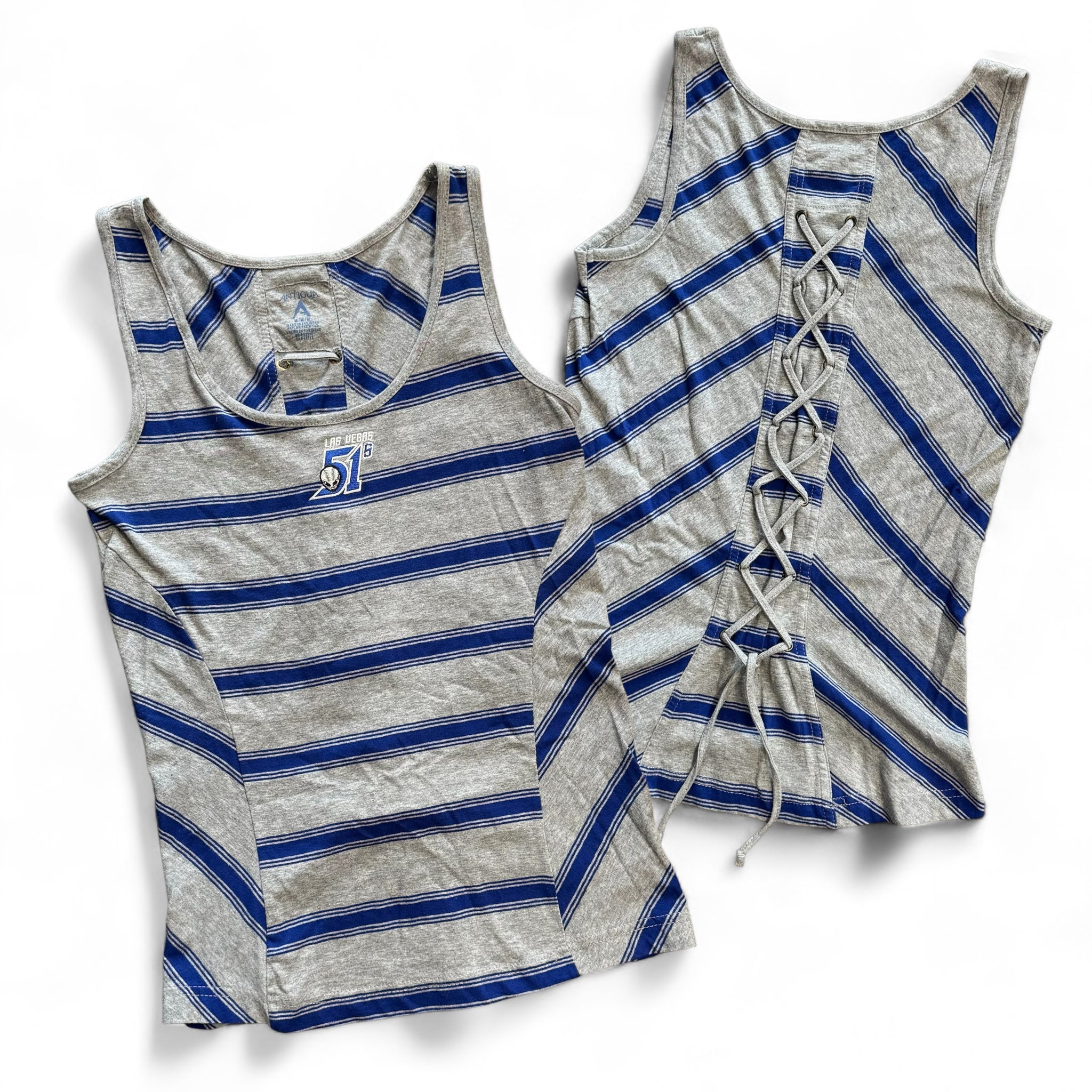 Las Vegas 51's Women's Striped Tank Top