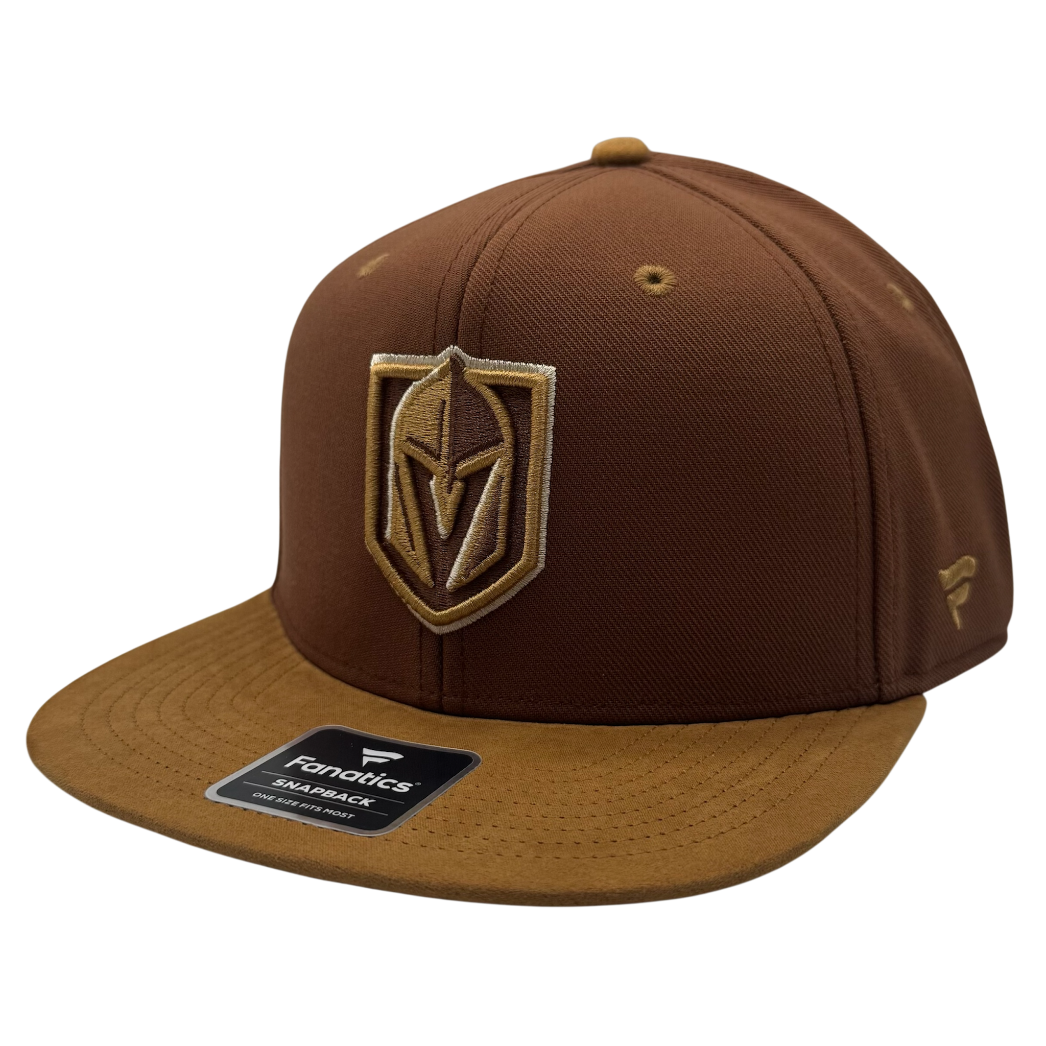 Vegas Golden Knights Acreage Snapback Hat 2025 Cappuccino