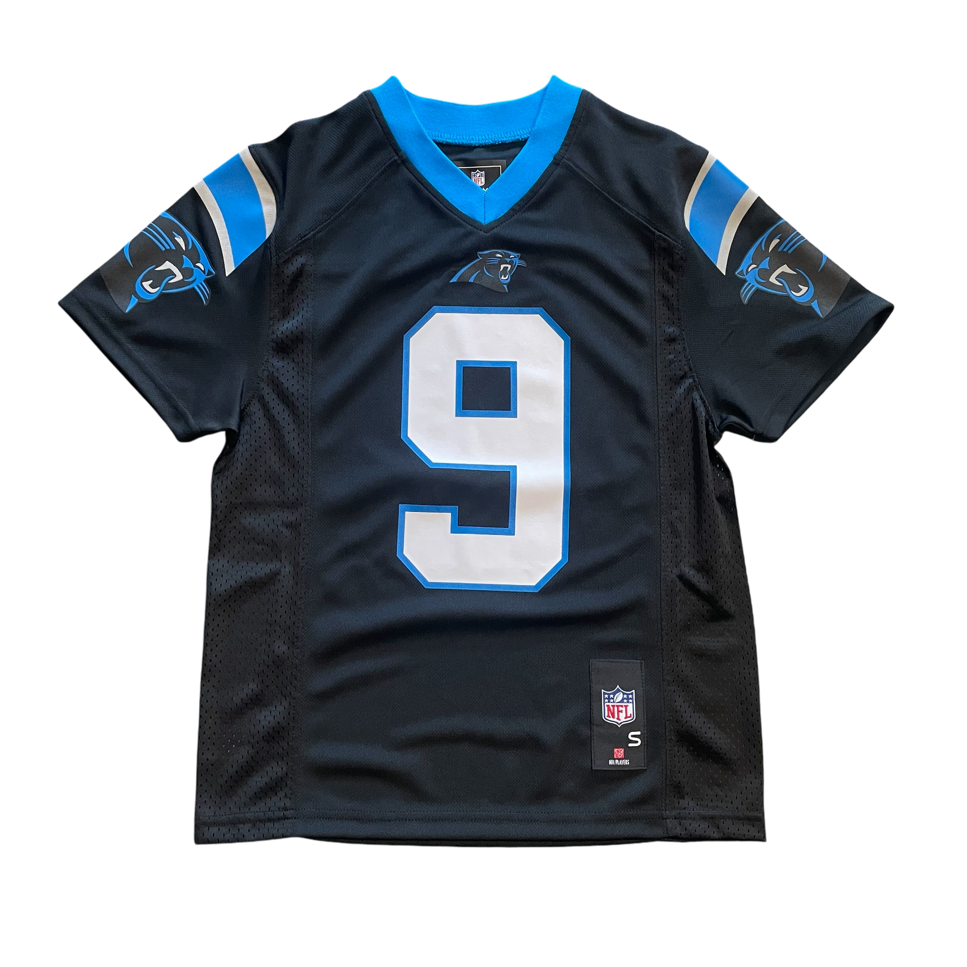 Youth Carolina Panthers Bryce Young Replica Jersey - Black