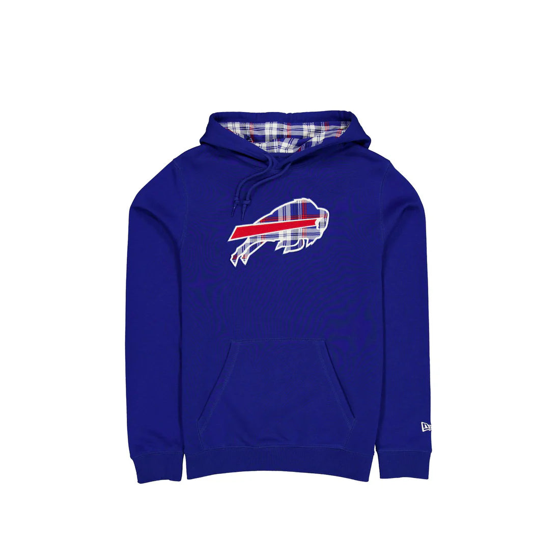 Buffalo Bills New Era 3rd Down Plaid Hoodie -Royal Blue