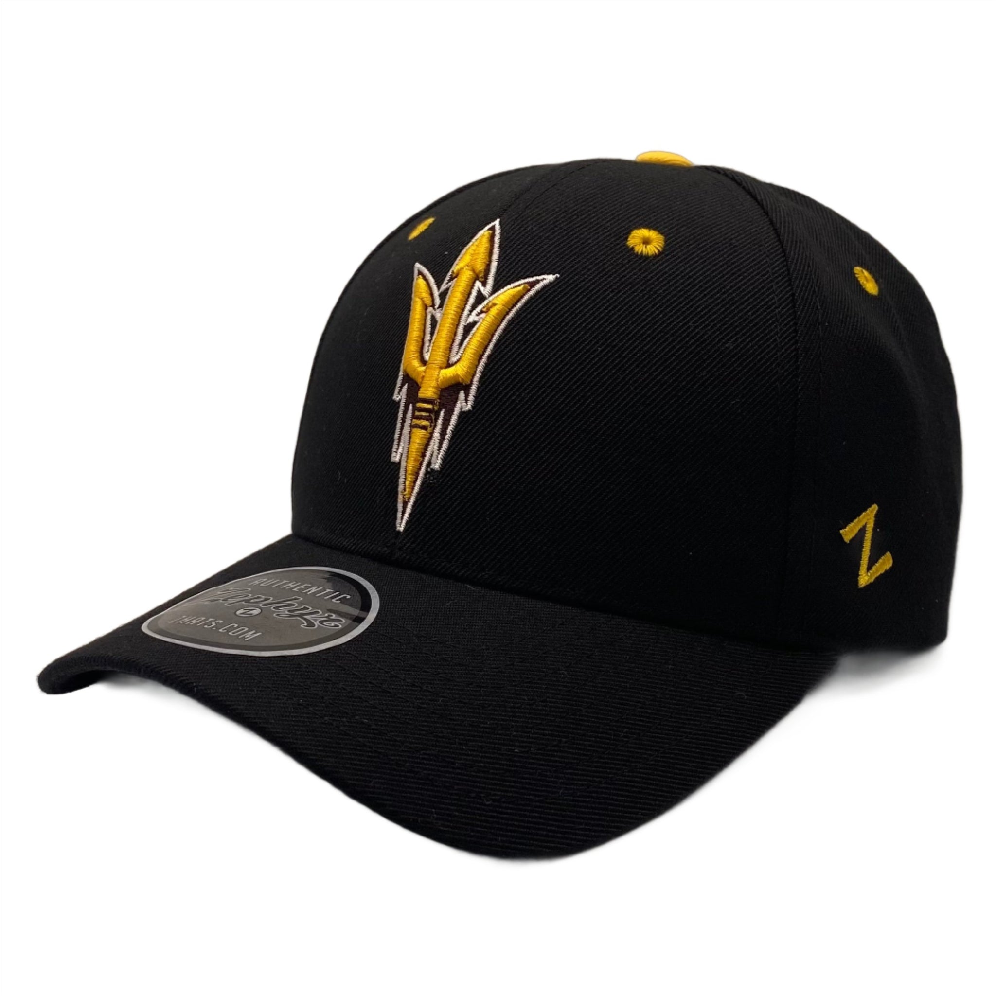 Arizona State University Flaming Fork Competitor Black Adjustable Hat
