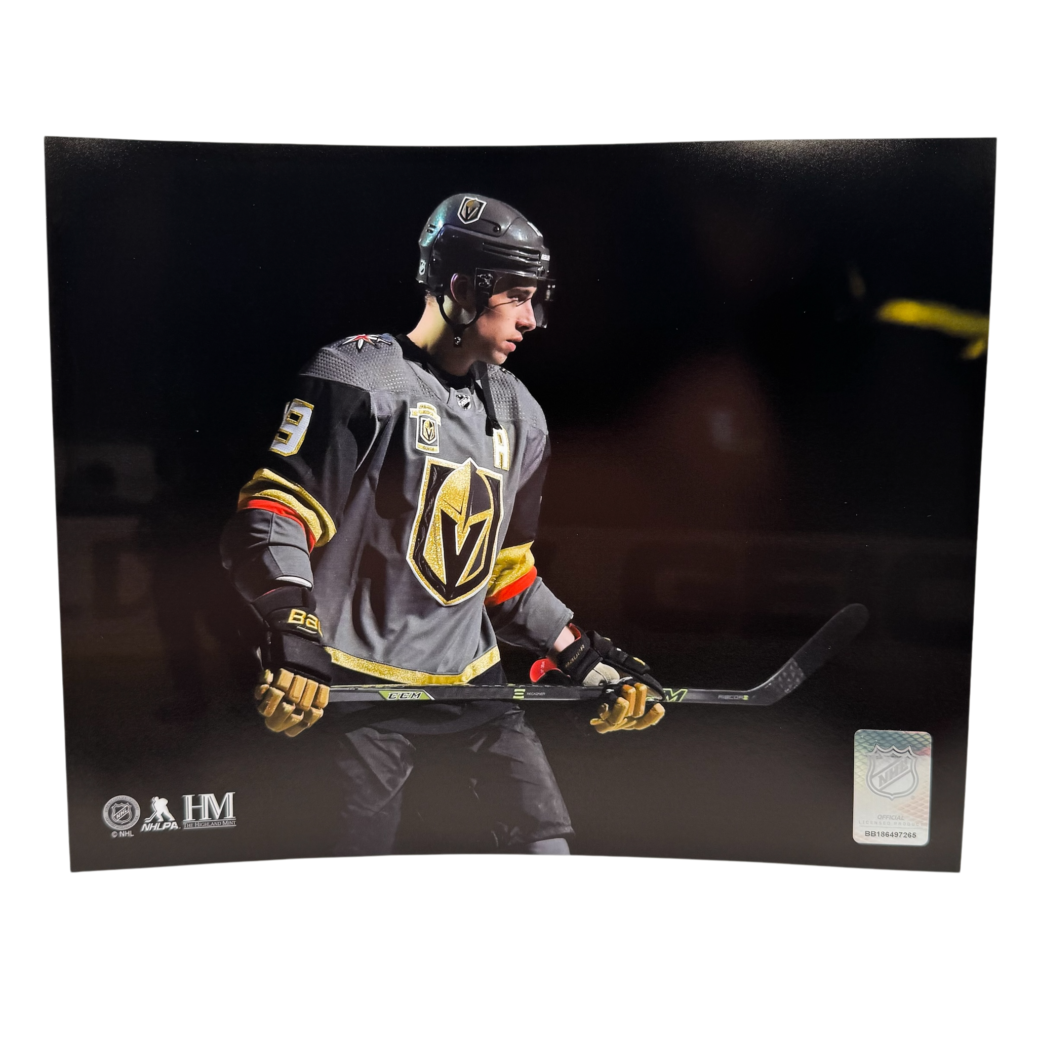 Vegas Golden Knights Reilly Smith Spotlight  8x10 Photo