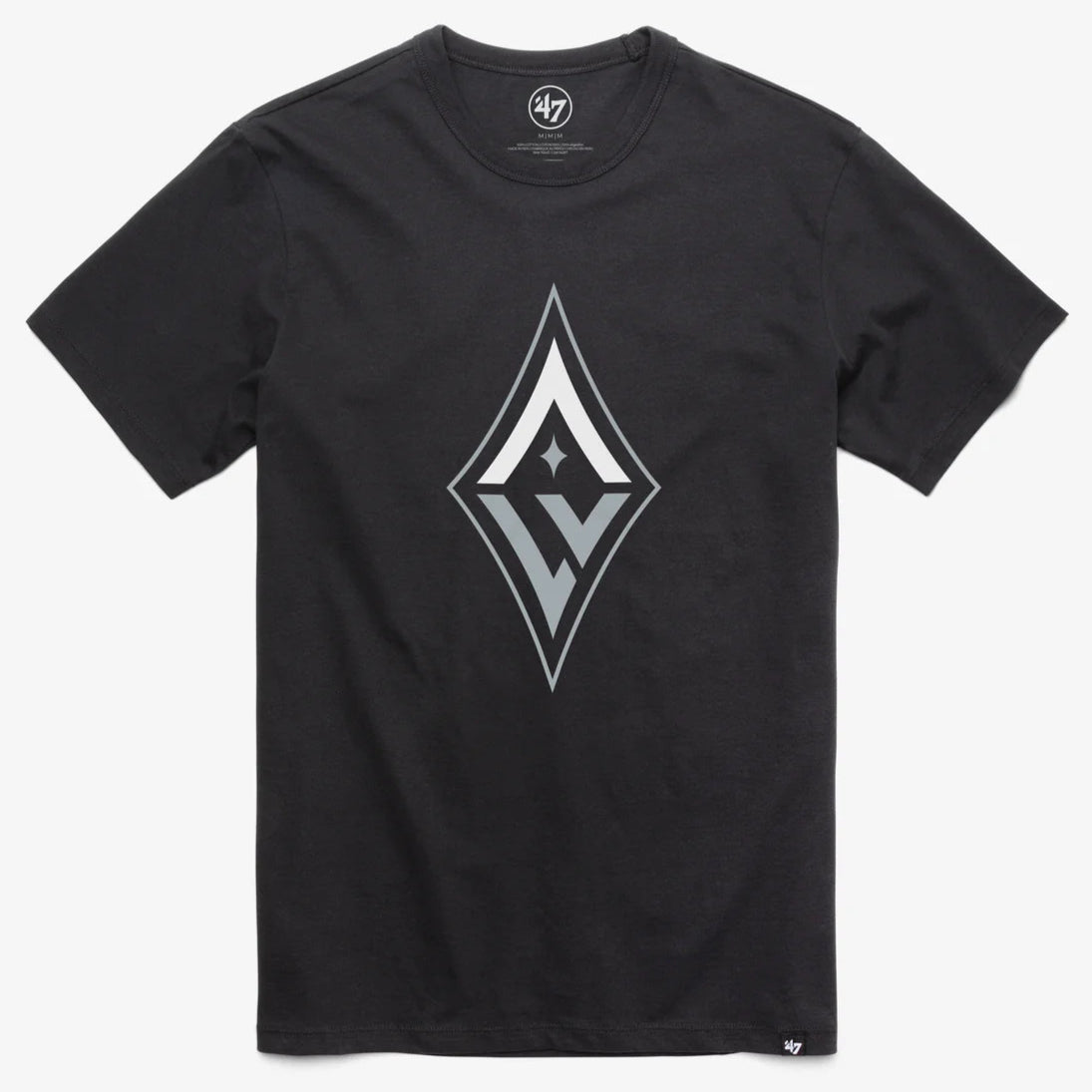 Las Vegas Aces Men's '47 Imprint Franklin Tee - Flint Black
