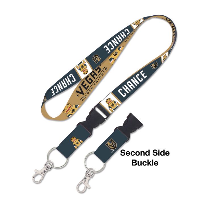 Vegas Golden Knights Chance 1" Lanyard w/ Detachable Buckle