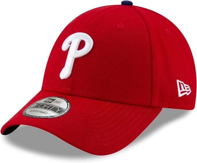 Philadelphia Phillies New Era 9FORTY Game The League Red Adjustable Hat