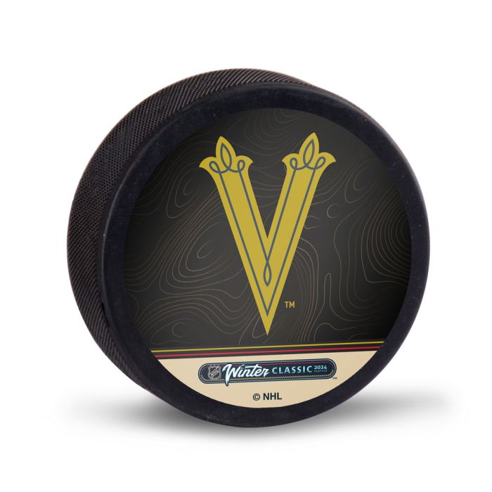 VEGAS GOLDEN KNIGHTS WINTER CLASSIC SIGNATURE PUCK