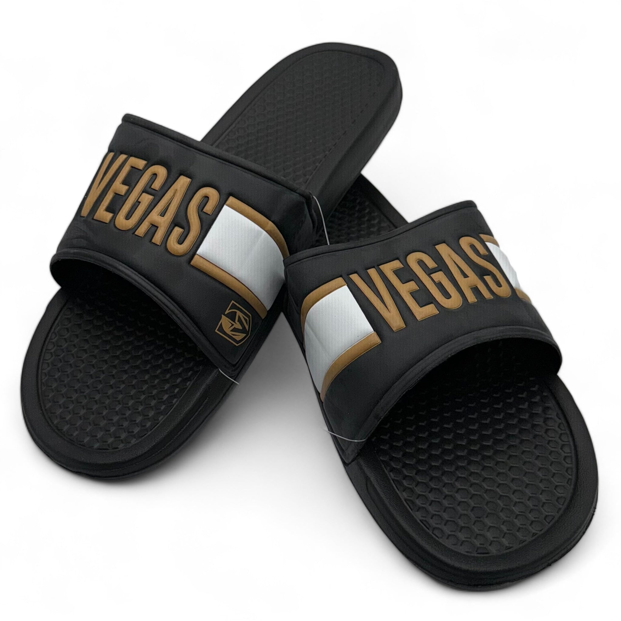 Vegas Golden Knights Mens Wordmark Slides