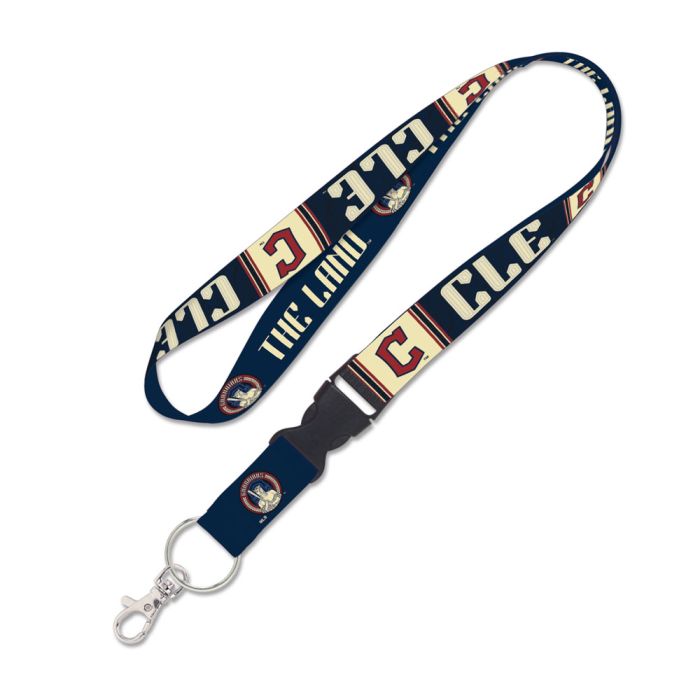 Cleveland Guardians City Connect 1" Lanyard w/ Detachable Buckle