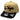Las Vegas Aviators Script Logo New Era 9FIFTY A-Frame Nevada State Side Patch Snapback Hat - Tan