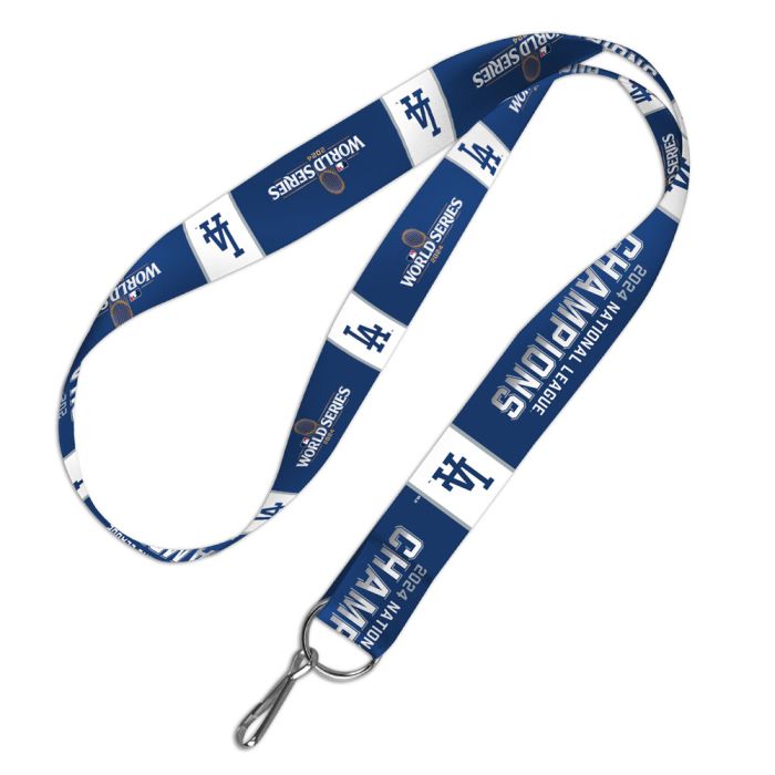 Los Angeles Dodgers 2024 National League Champions 1" Lanyard
