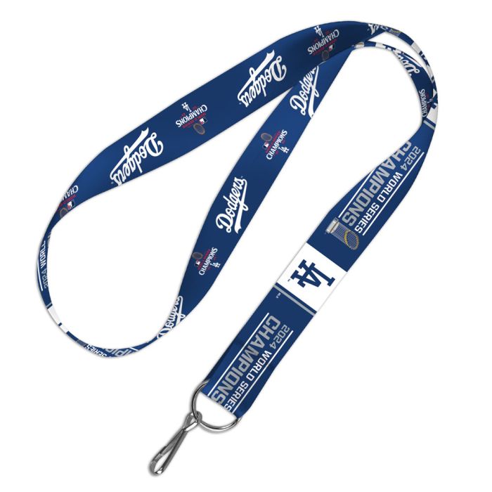 Los Angeles Dodgers WinCraft 2024 World Series Champions Lanyard