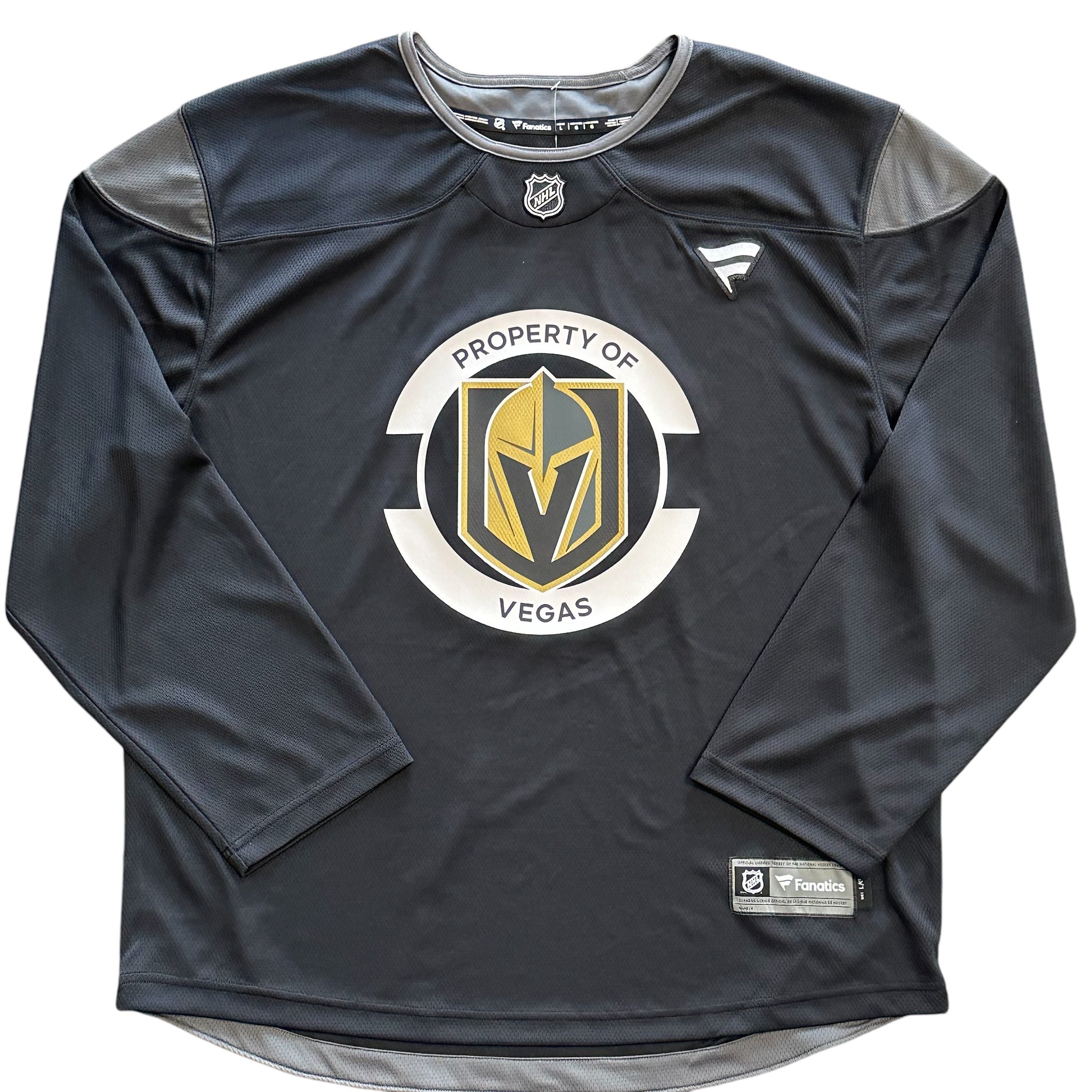 Vegas Golden Knights Practice Jersey - Black ***
