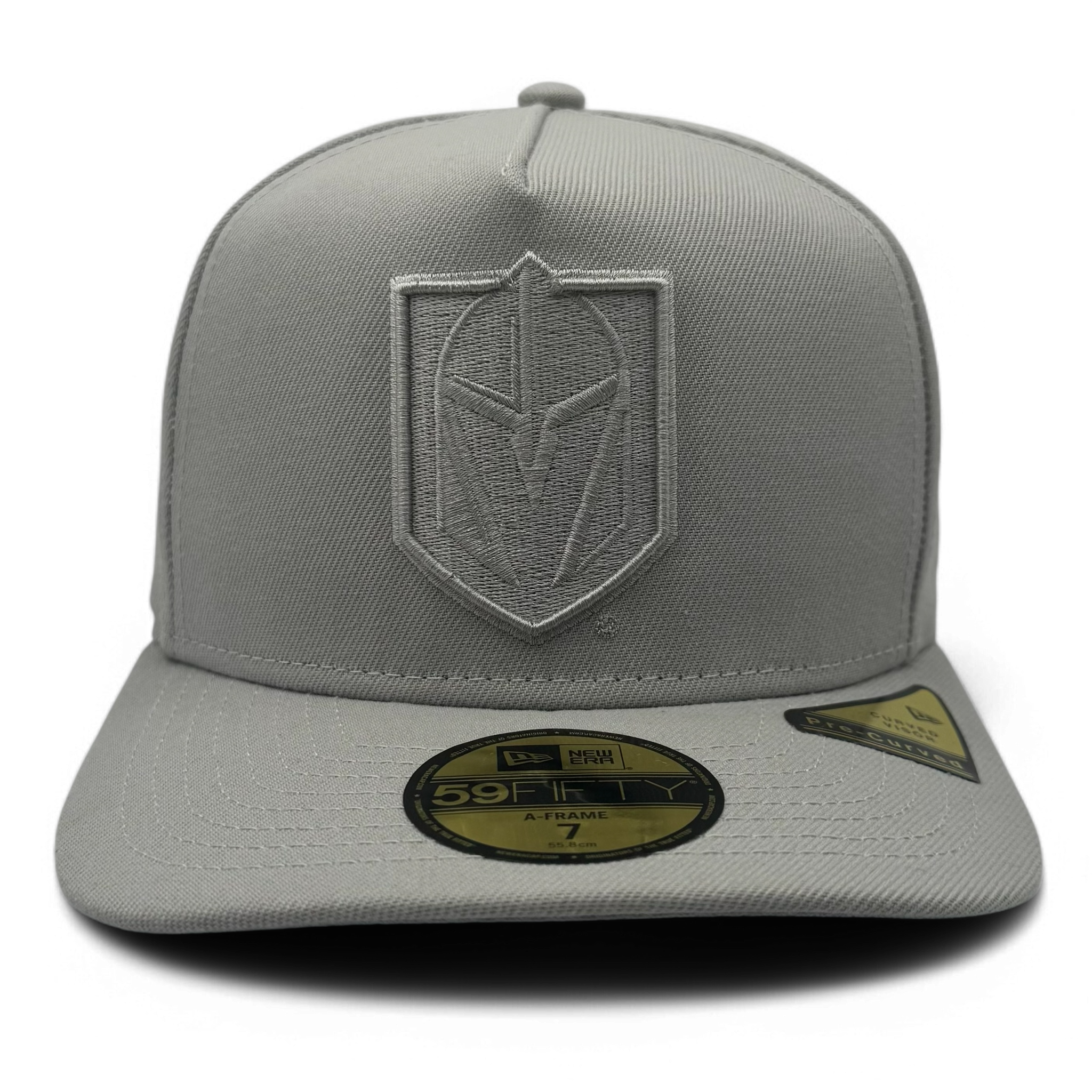 Vegas Golden Knights 59fifty Color Pack Silver A-Frame Fitted Hat
