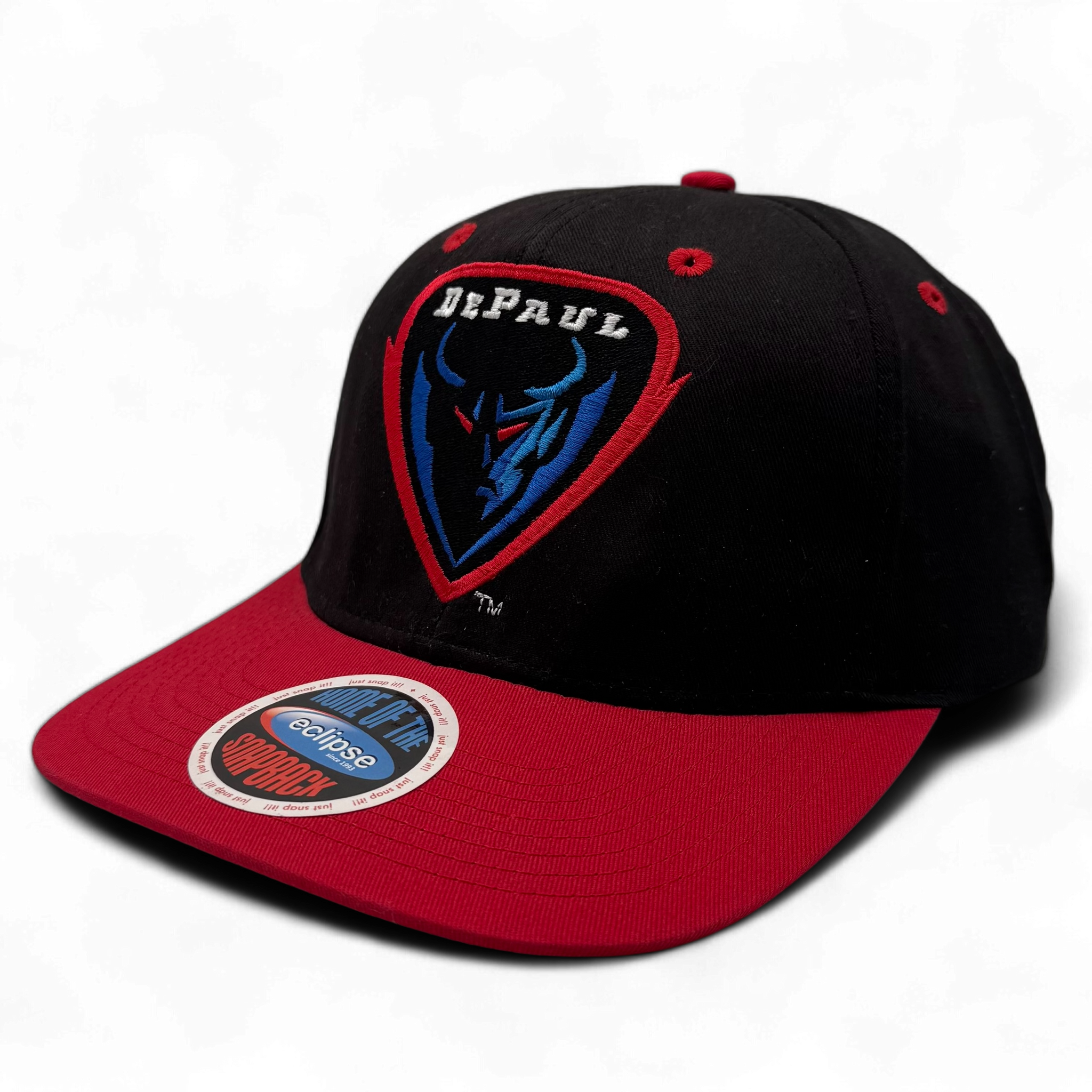 DePaul University NCAA Authentic Blue Demons Snapback Hat