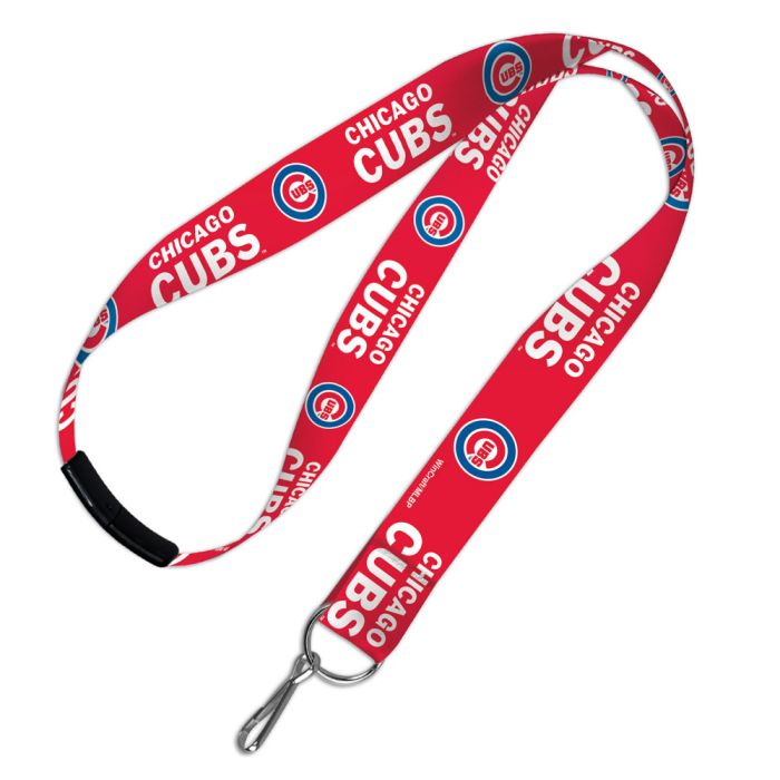 Chicago Cubs Lanyards w/Breakaway 1" - RED