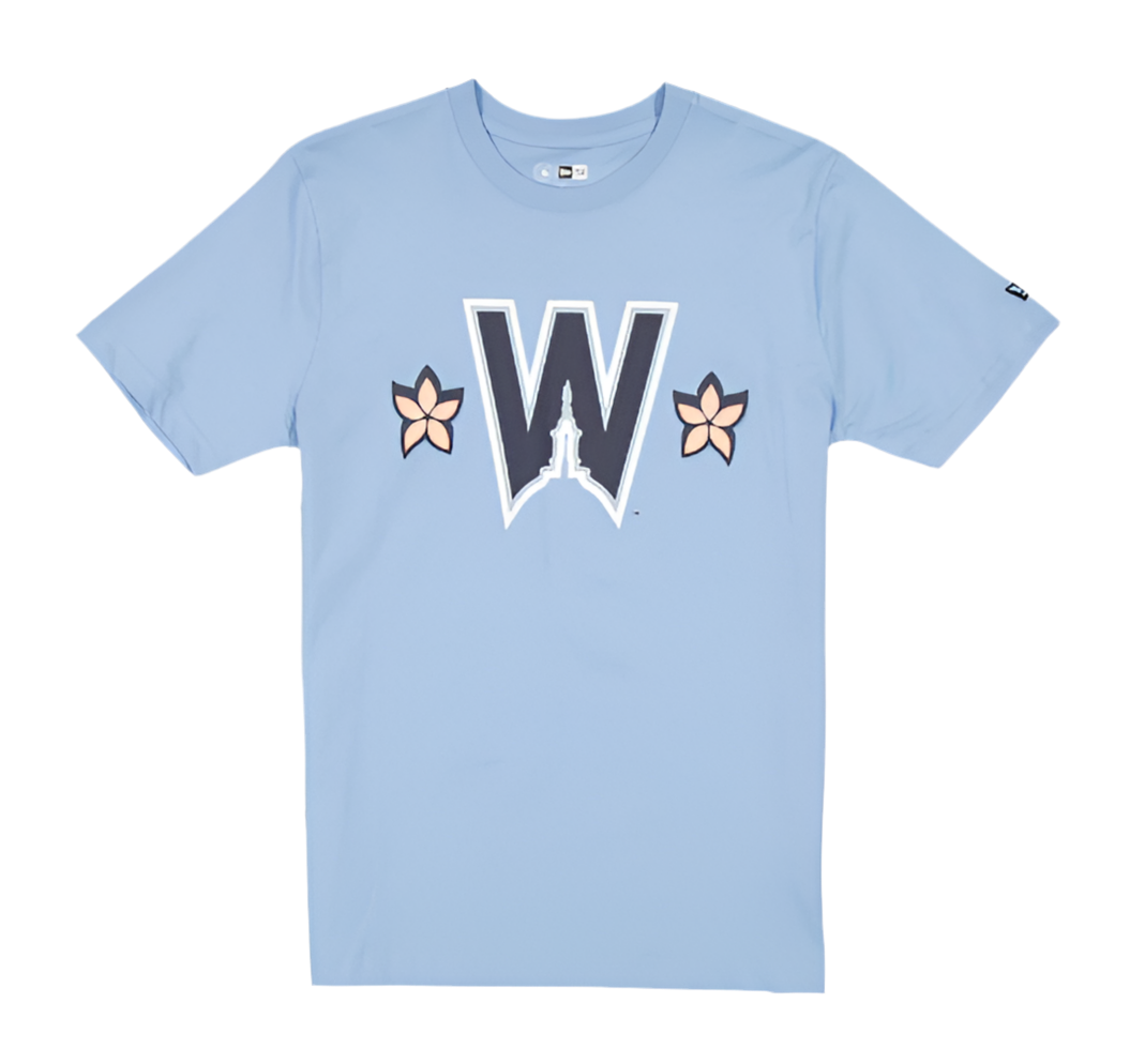 Washington Nationals Men's 2025 City Connect New Era T-Shirt - Blue
