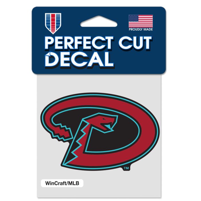 ARIZONA DIAMONDBACKS PERFECT CUT COLOR DECAL 4" X 4"