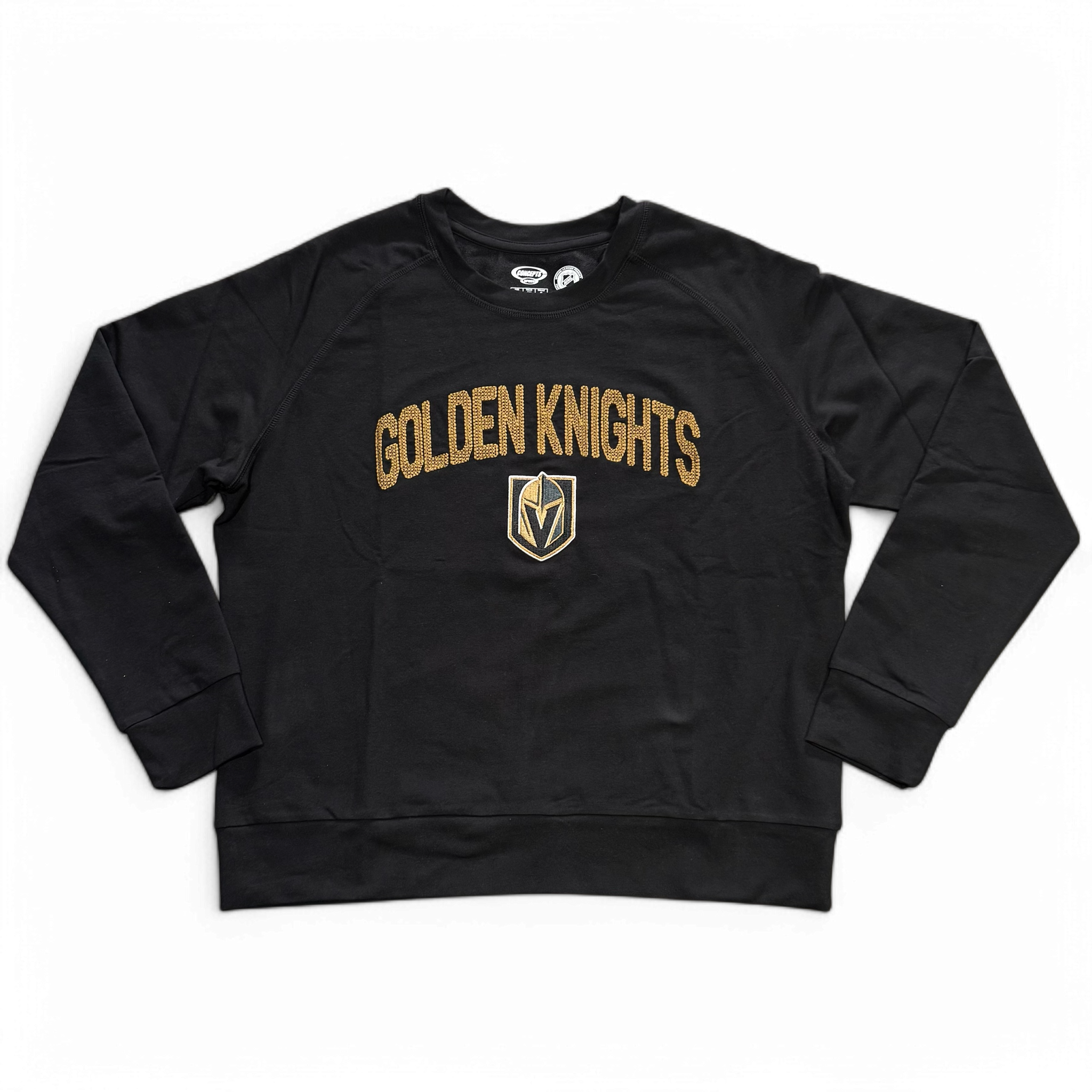 Vegas Golden Knights Elevation Crew Neck Chain Stitch Sweatshirt